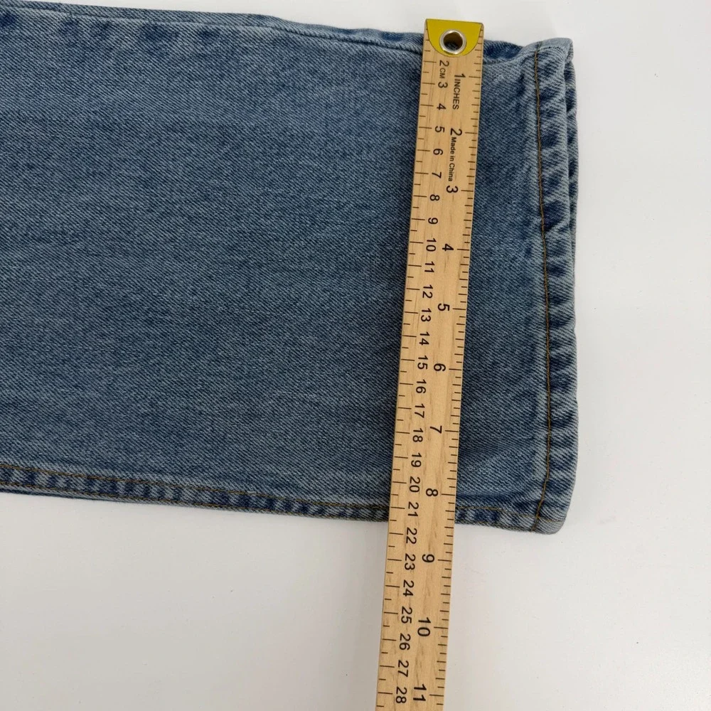 Levis 517 Boot Cut Jeans Women's 9 JR (28x32) Blue Denim Vintage 90s Made in USA